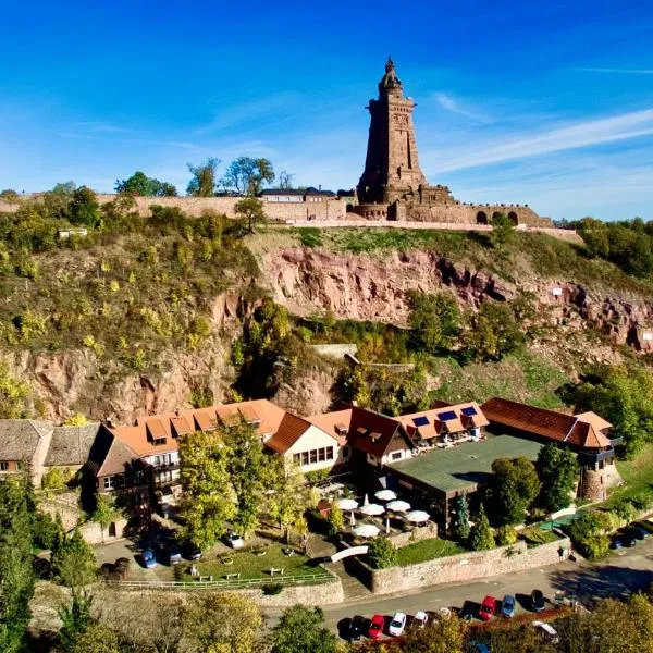 Burghof Kyffhäuser, hotel v destinaci Bad Frankenhausen