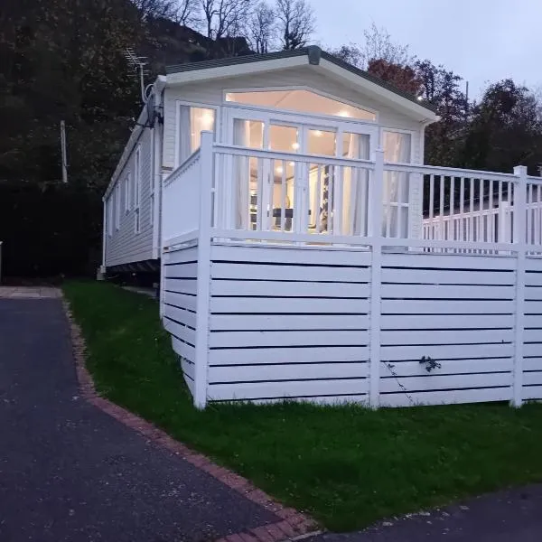 Newquay Haven caravan 42x14 with Ocean Views, hotel in New Quay