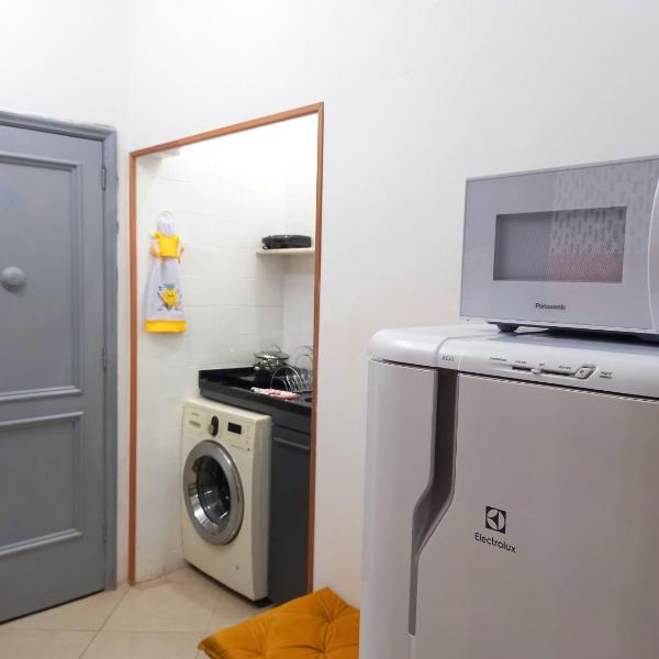 Studio na Praia de Copacabana, maquina de lavar - Foto 4