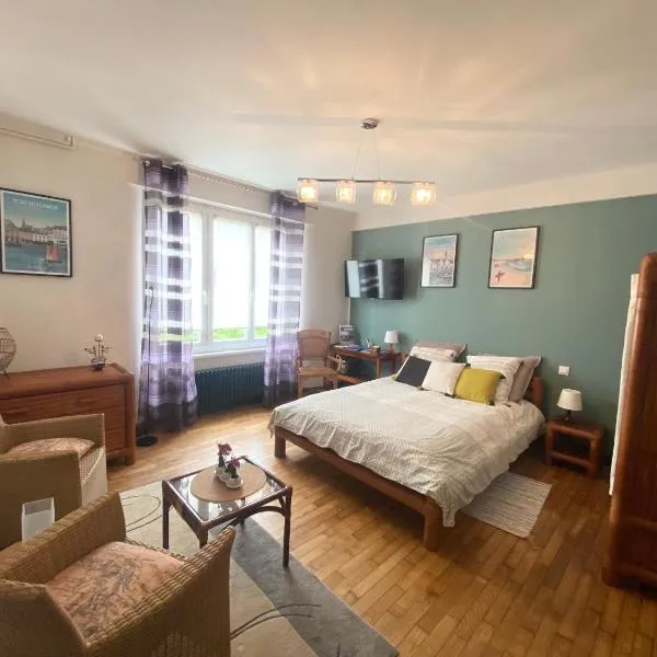 Appartement Douarnenez, Treboull hag ar mor, ξενοδοχείο σε Douarnenez