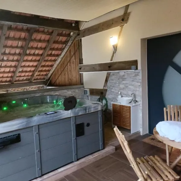 Maison d'hôtes avec Jacuzzi -Sauna, hotel v destinaci Montreux-Château