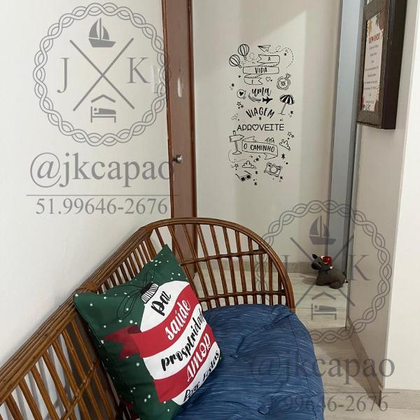 Apartamento Coração de capão 100mt do mar - Foto 2