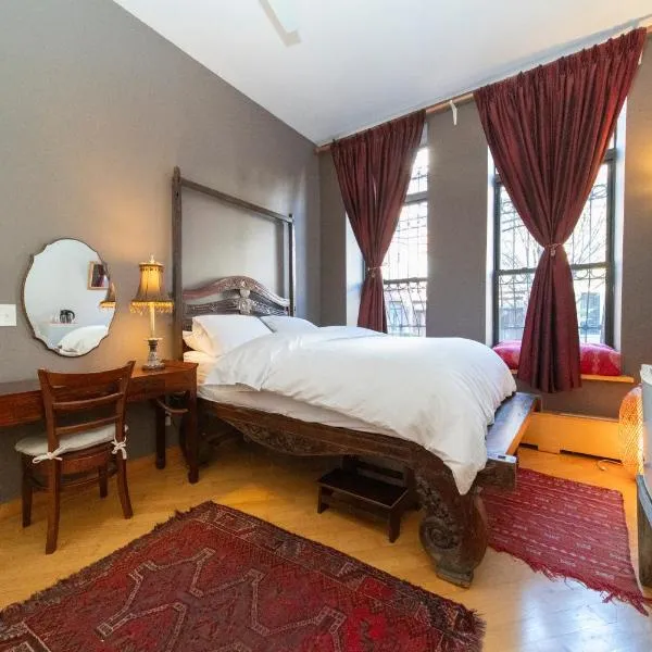 2 bedrooms with a private bathroom in lovely home、ニューヨークのホテル