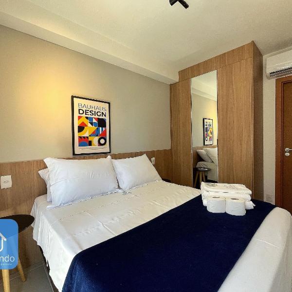 Quarto e Sala Aconchegante na Barra