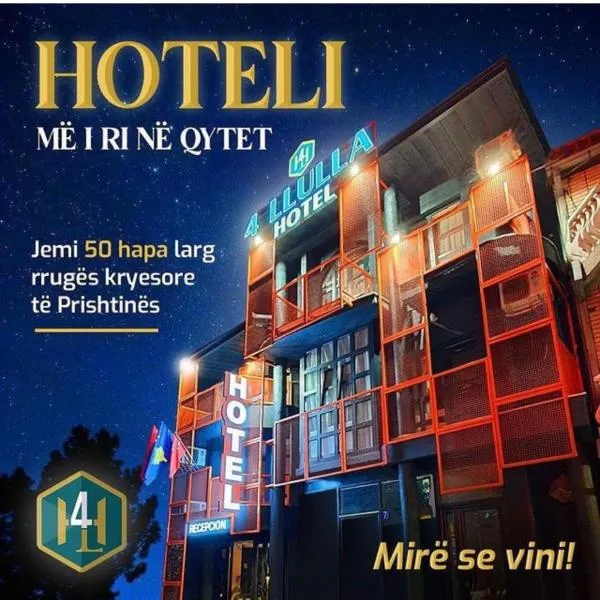 Hotel 4 Llulla, hotel v destinaci Pristina