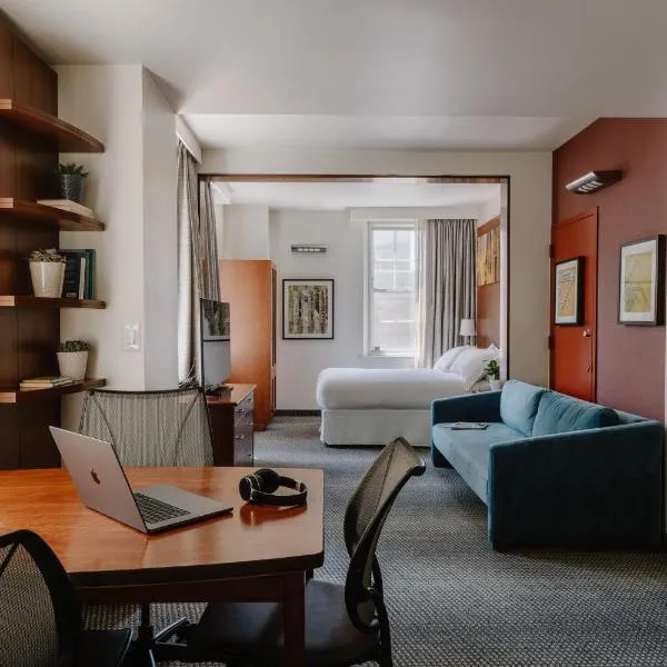 Club Quarters Hotel Rittenhouse Square, Philadelphia, hotel v destinaci Filadelfie