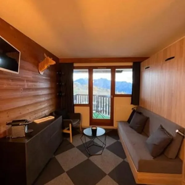 Studio 4 personnes Plein Centre, hotel in Huez
