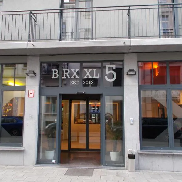 Brxxl 5 City Centre Hostel, hotel v Bruselu