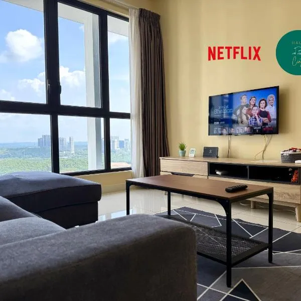 Eco Nest @3BEDROOM High floor By HauzCinta、ゲラン・パタのホテル