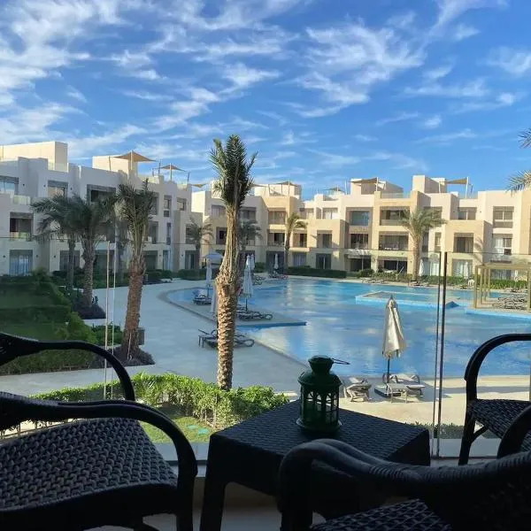 M Residence with Pool View & Beach Access - El Gouna, Hurghada, hotel in Hurghada