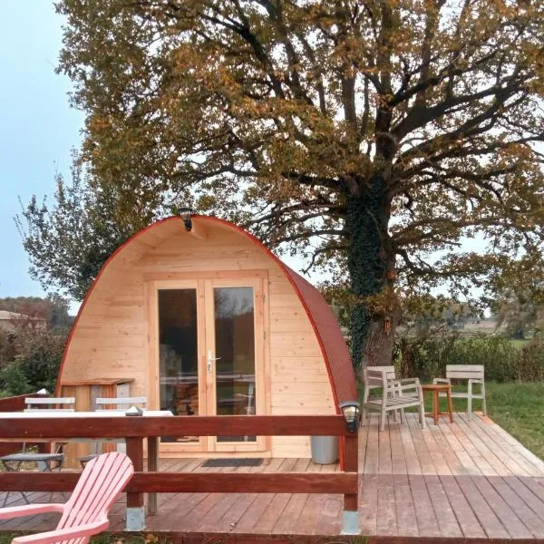 Safaripod Les Pourettes โรงแรมในFeusines