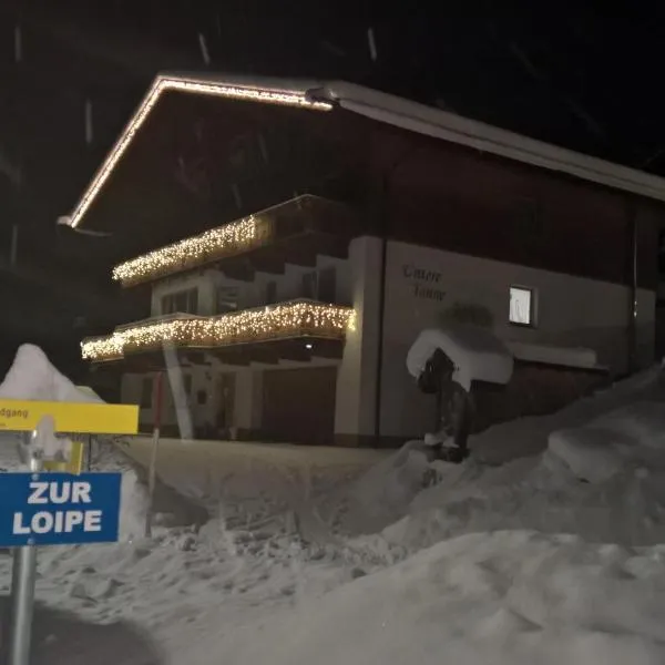 Appartementhaus Untere Tanne, hotel en Lermoos
