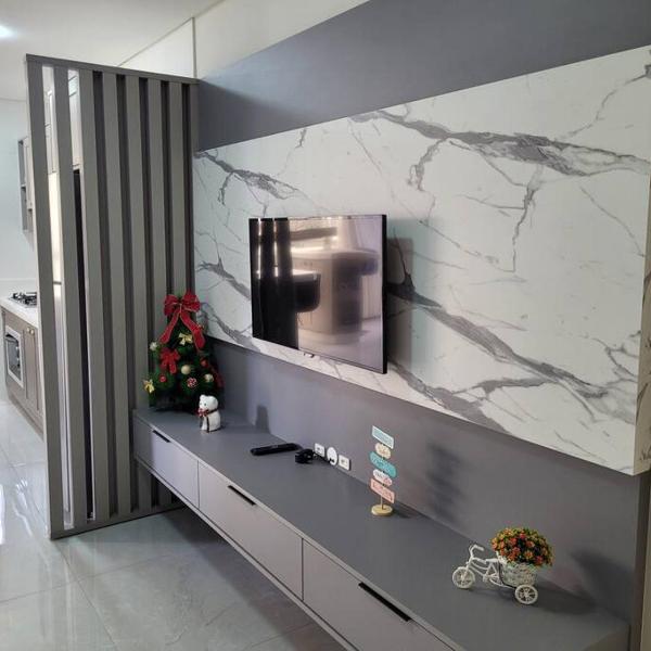 2 suítes novo, vista mar, alto padrão, piscina aquecida condominio - Foto 4