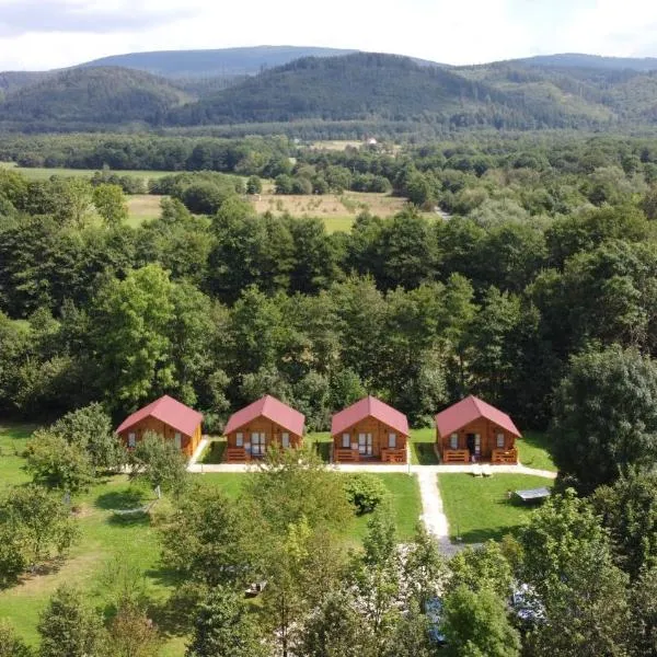 Dwór Piotra i Pawła- pokoje i domki, hotel in Miedzygorze