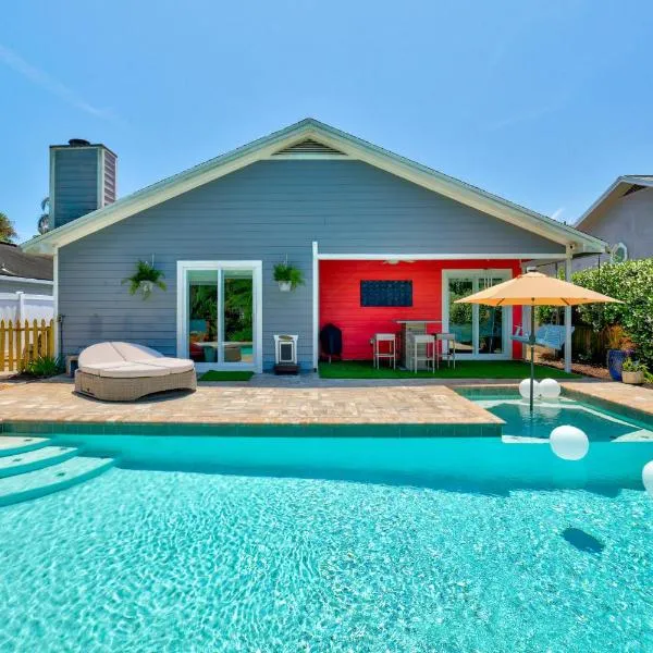 3 Bedroom Tropical Oasis in Jax Beach, hotel en Jacksonville Beach