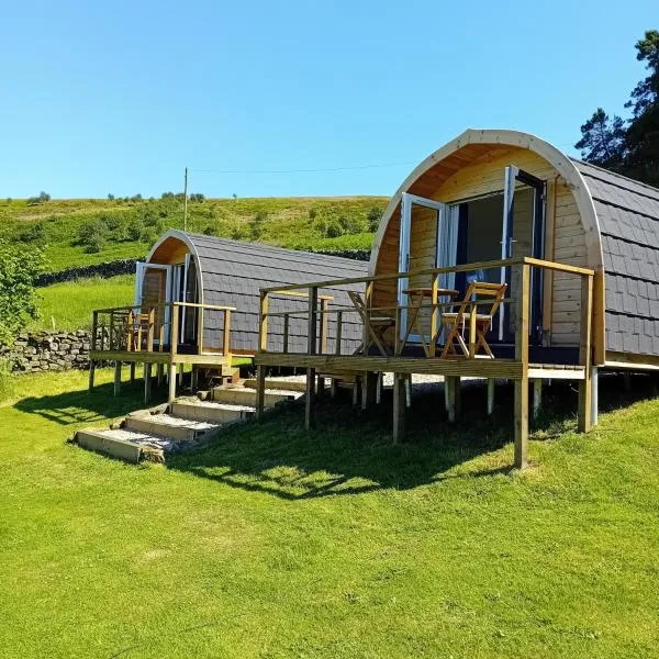 Coombs glamping pods, hotel v destinaci Danby