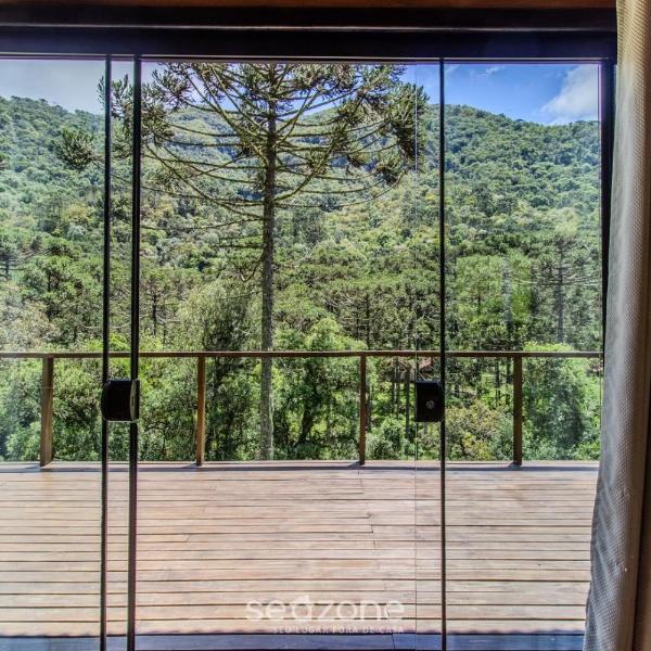Cabana confortável com calefator Urubici-SC EGC001