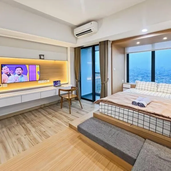 Stylish Studio SouthGate Apt with Pool, Gym, Netflix by 2ndHome, hotel v destinaci Jakarta