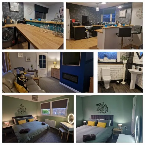 175 On Clyde - Spacious & Cosy Cedar Wood Bungalow, hotel v destinaci Helensburgh