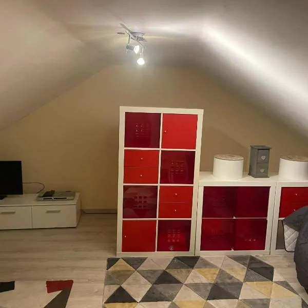 Viesnīca Spacious apartment in Charleroi 100 m² with parking 5 ppl pilsētā Šarlruā