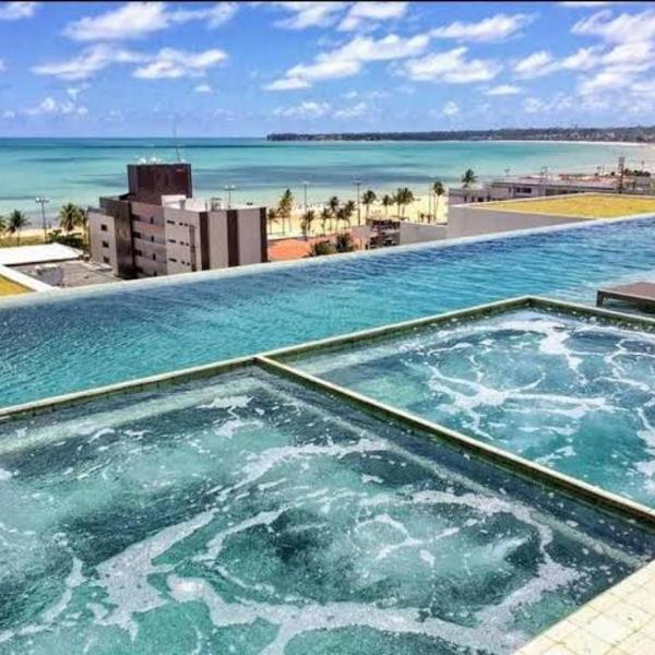 Flat com vista para o mar em Tambaú - Holandas Prime