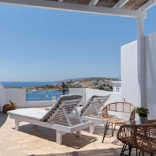 Villa Fiamegou Andros、バトシのホテル