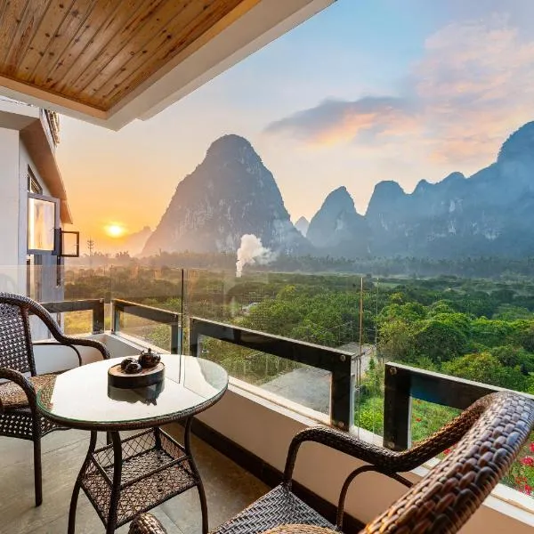 Leisure Courtyard Hotel Yangshuo, hotel v destinaci Jang-šuo