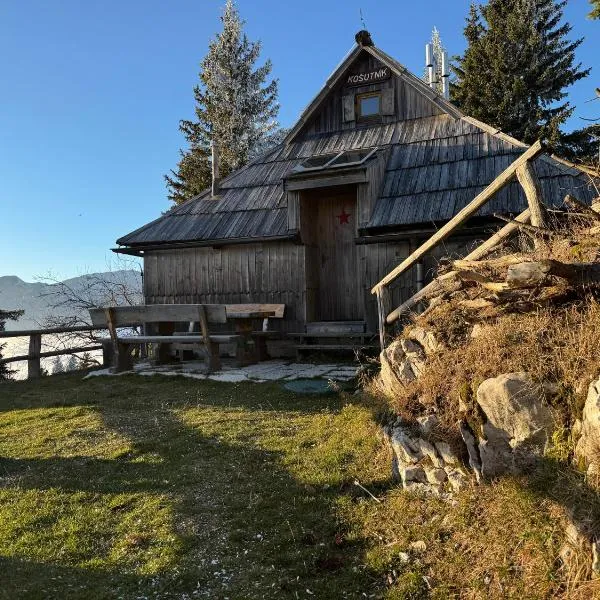 Chalet Košutnik Velika planina, hotell sihtkohas Kamniška Bistrica