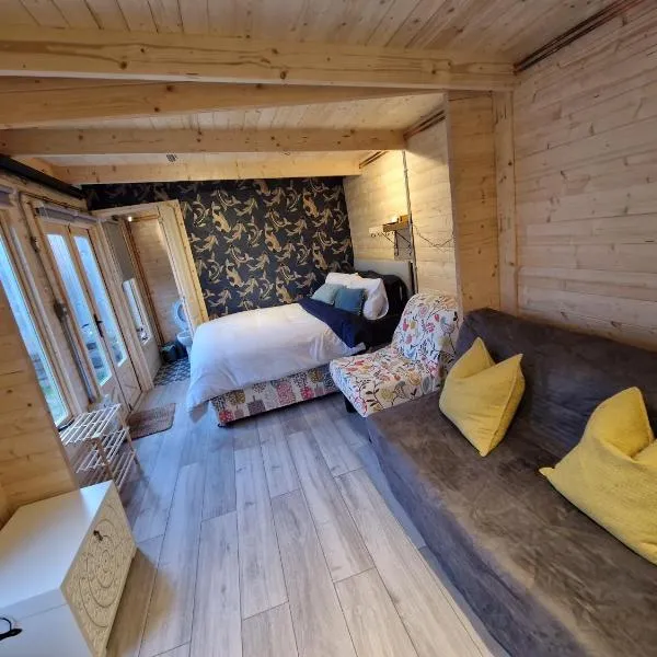 Super cosy, self-contained cabin private Ensuite, khách sạn ở Cardiff