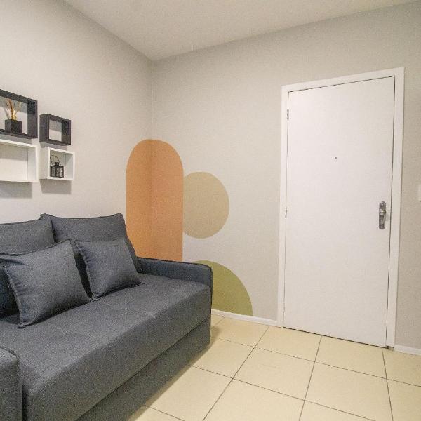 JOA23 - 1 Dorm, Climatizado, Garagem, TV Smart