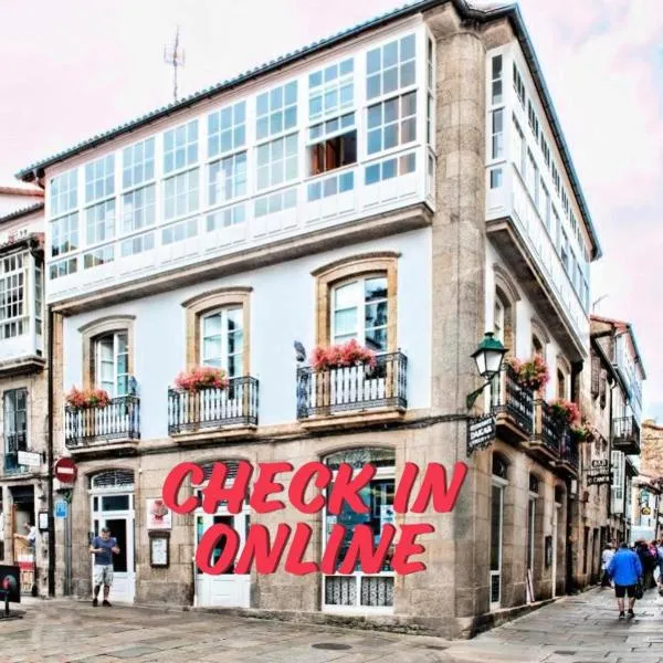 Pensión O Códice by Moradas Nieto, hotel a Santiago de Compostel·la