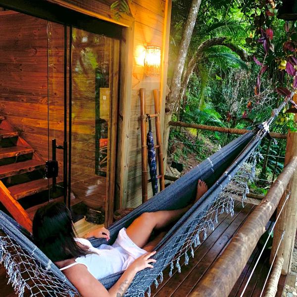 Eco Cabana a 150 metros da praia e centrinho