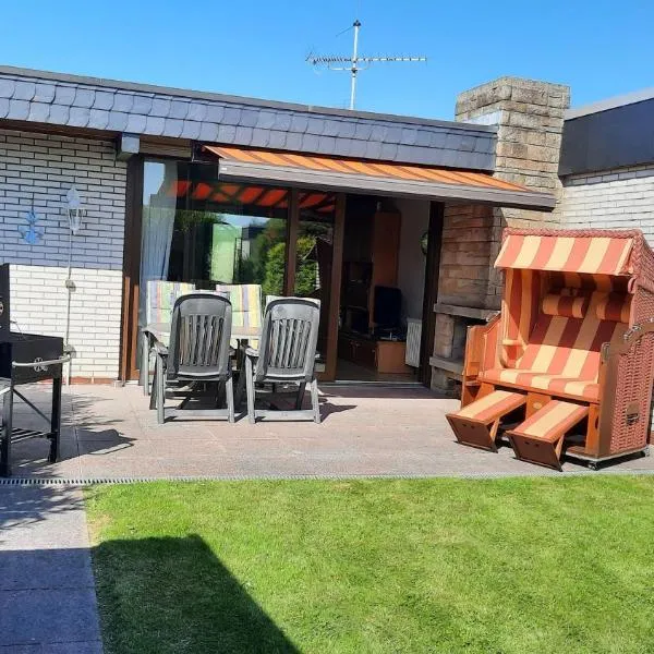 Bungalow 39 in Tossens, hotel v destinaci Tossenserdeich