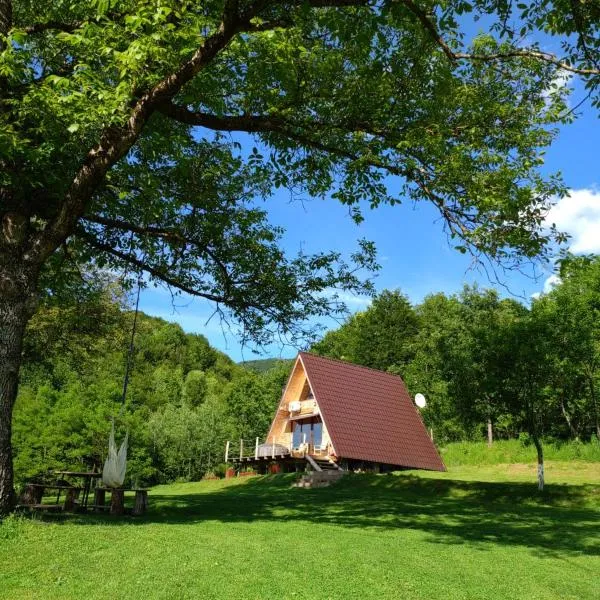 Viesnīca Casuta dintre nuci pilsētā Blăjeni