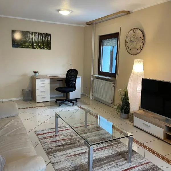 Parkplätze, Einzelbetten, 2 TVs, Balkon, Terrasse, fast Wi-Fi bis zu 1000 Mbit, Homeoffice，羅登巴赫的飯店