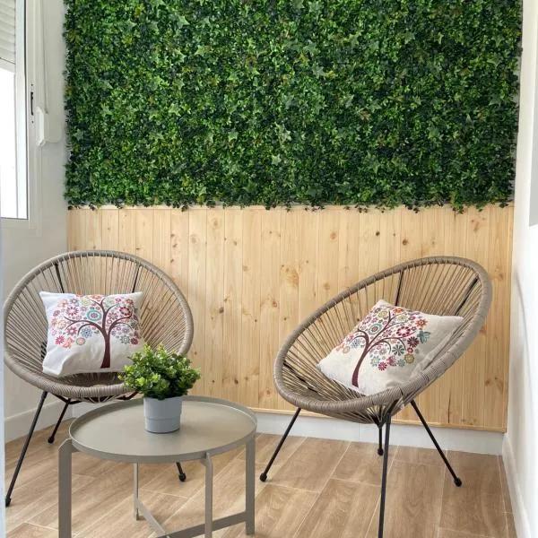 El Alto de los Bohemios - Apartamento luminoso con terraza acristalada - 5 personas - Cerca del Desierto de Tabernas, hotel v destinácii Alhama de Almería