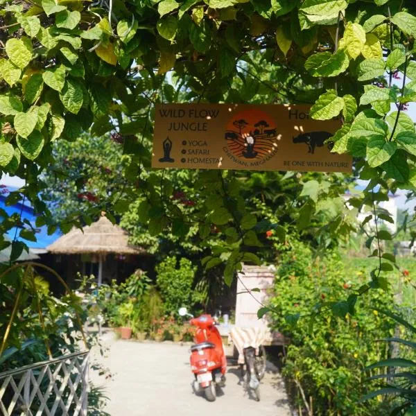 Wildflow jungle yoga safari and homestay、Meghauliのホテル