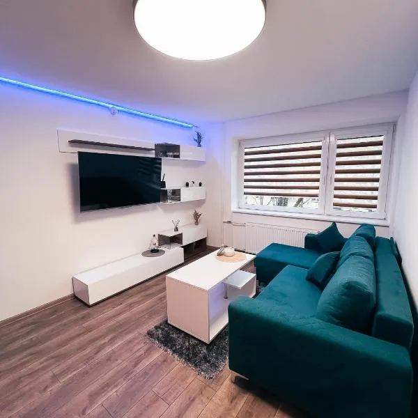 Apartaments near Gabija, hotel v destinaci Mažeikiai