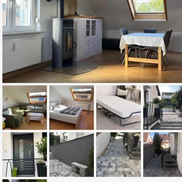 2 Zimmerwohnung, hotel v destinaci Oberstenfeld