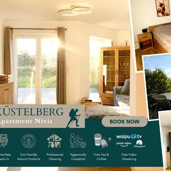Greenhouse Living Apartment Nivis mit Garten - 4 Minuten nach Winterberg - Wandern, Mountainbike fahren - Natur genießen, hotel in Medebach