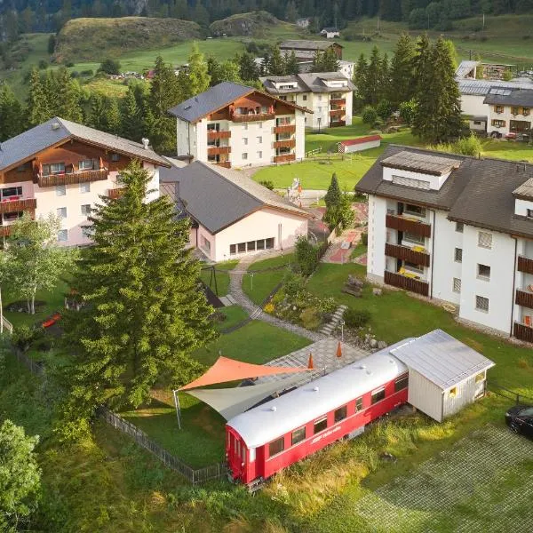 Reka-Feriendorf Bergün, hotel v destinaci Bergün