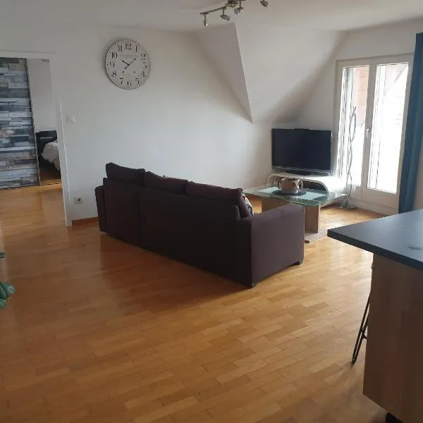 Sur les toits du centre，位于阿格诺的酒店