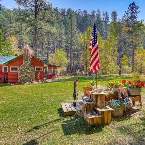Historic Keystone Cabin Near Mount Rushmore!, hotel in Keystone