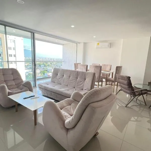 Apartamento Moderno Con Excelente Vista y Parqueadero privado, ubicado en el mejor lugar de Neiva, hotelli kohteessa Neiva