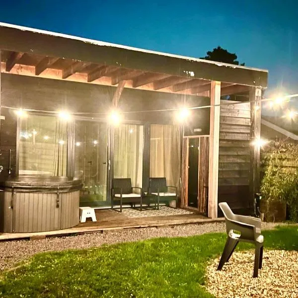 Family house with garden & jacuzzi & sauna near Amsterdam, hotel v destinaci Vijfhuizen