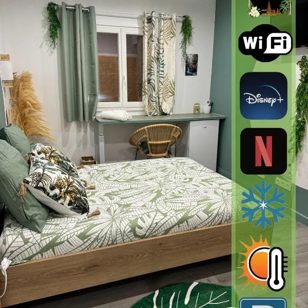 WORLDROOM Chambre privée avec espace commun, hotel v destinaci Perpignan