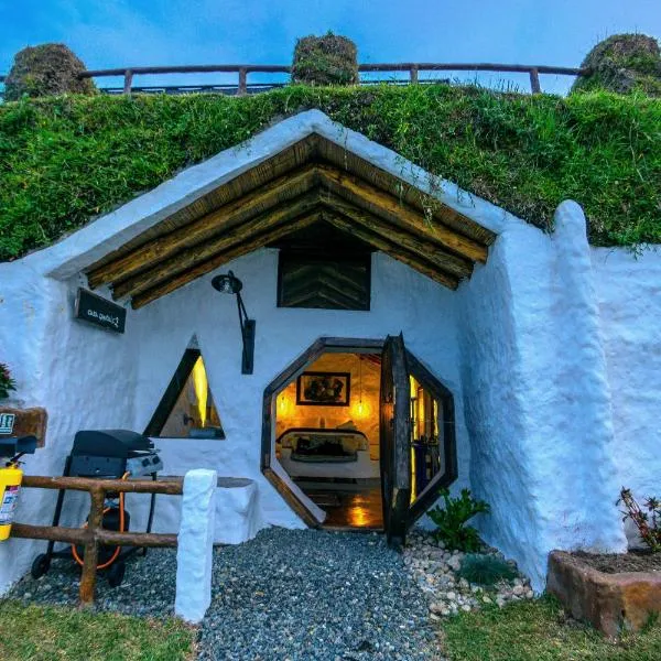 Hobbit Hotel El peñol Guatapé, hotel v destinaci La Pradera