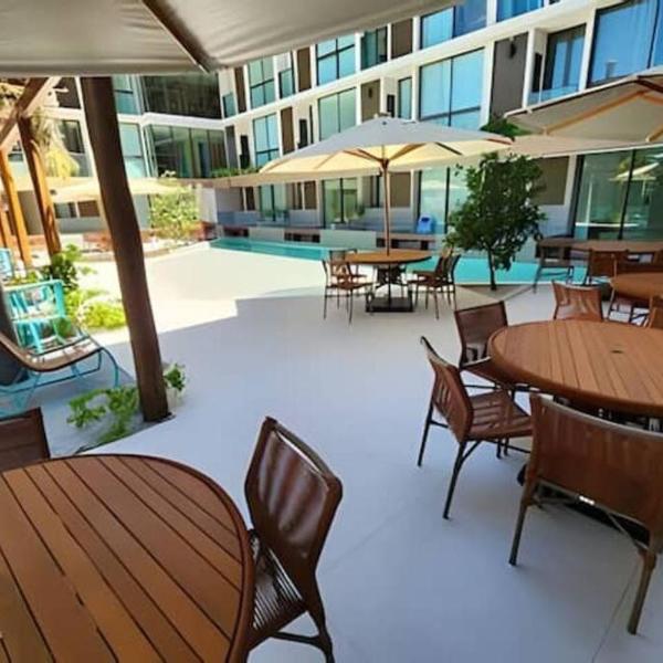Flat Porto de Galinhas com piscina privativa