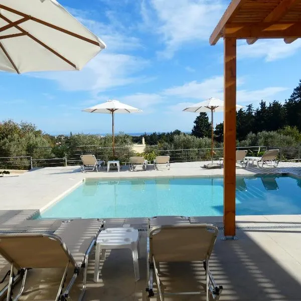 Louloudi Hills Villa 3, hotel v destinácii Koskinou