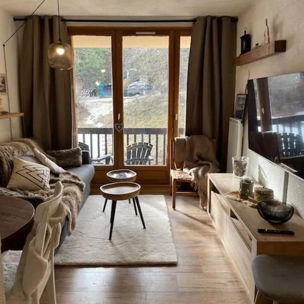 Studio Auron 4 couchages, ξενοδοχείο σε Saint-Etienne-de-Tinee
